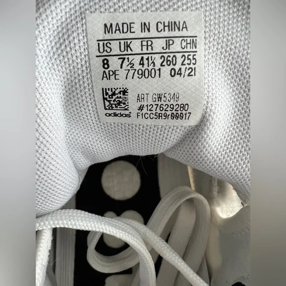 Mens Adidas Harden Vol. 5 Futurenatural Polka Dot Running Athletic Sneakers Sz 8 - Picture 8 of 9